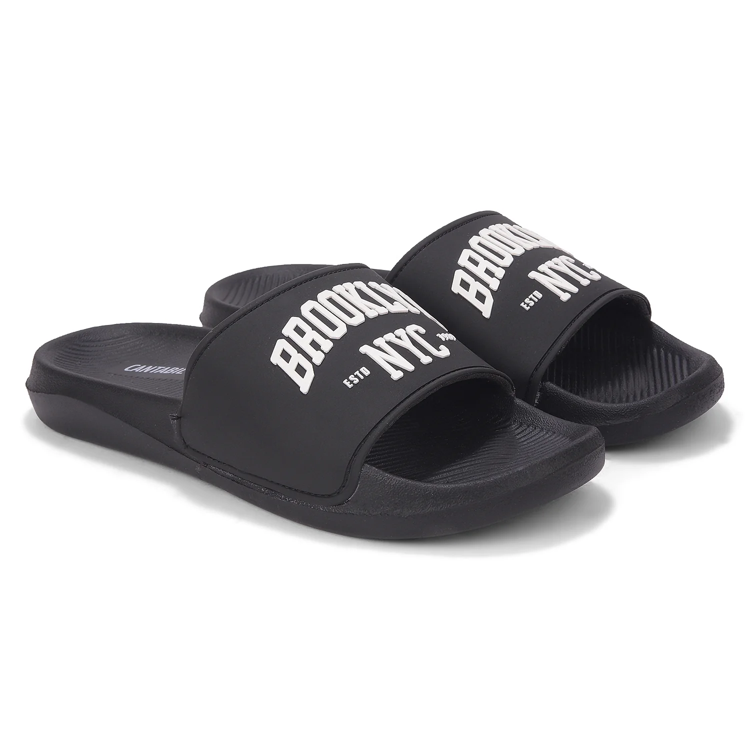 Casual Slider for Men | Lightweight & Comfortable with Cushioned Insole Silicon Upper EVA Sole Slip On Closure - Image 3
