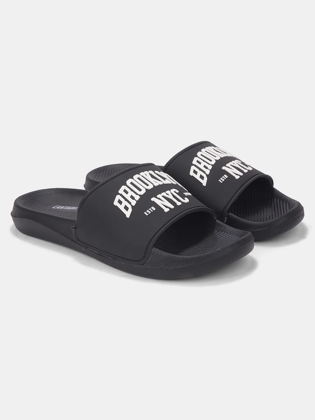 Casual Slider for Men | Lightweight & Comfortable with Cushioned Insole Silicon Upper EVA Sole Slip On Closure - Image 4