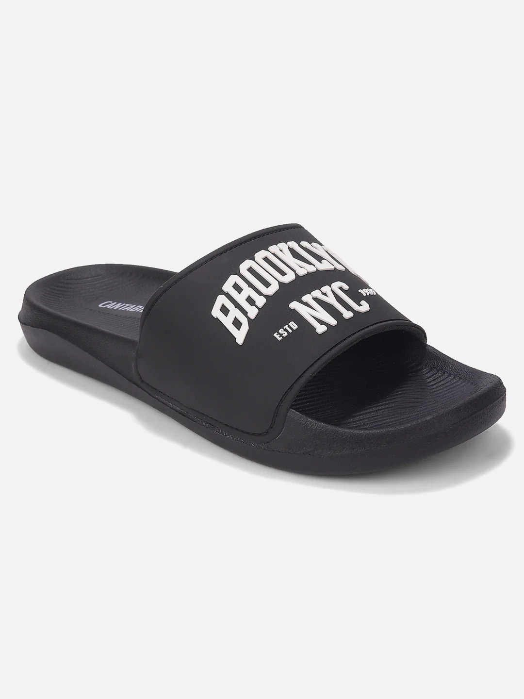 Casual Slider for Men | Lightweight & Comfortable with Cushioned Insole Silicon Upper EVA Sole Slip On Closure - Image 5