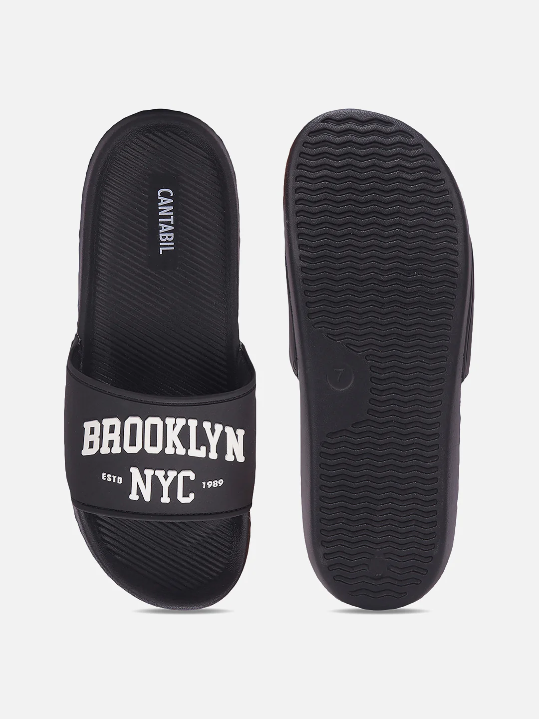 Casual Slider for Men | Lightweight & Comfortable with Cushioned Insole Silicon Upper EVA Sole Slip On Closure - Image 8