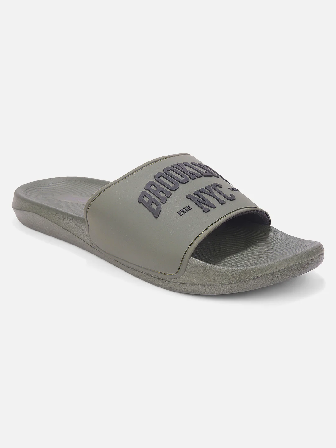 Casual Slider for Men | Lightweight & Comfortable with Cushioned Insole Silicon Upper EVA Sole Slip On Closure - Image 5