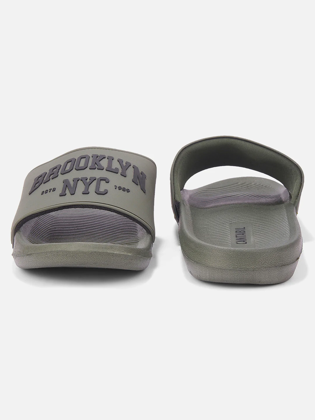 Casual Slider for Men | Lightweight & Comfortable with Cushioned Insole Silicon Upper EVA Sole Slip On Closure - Image 7