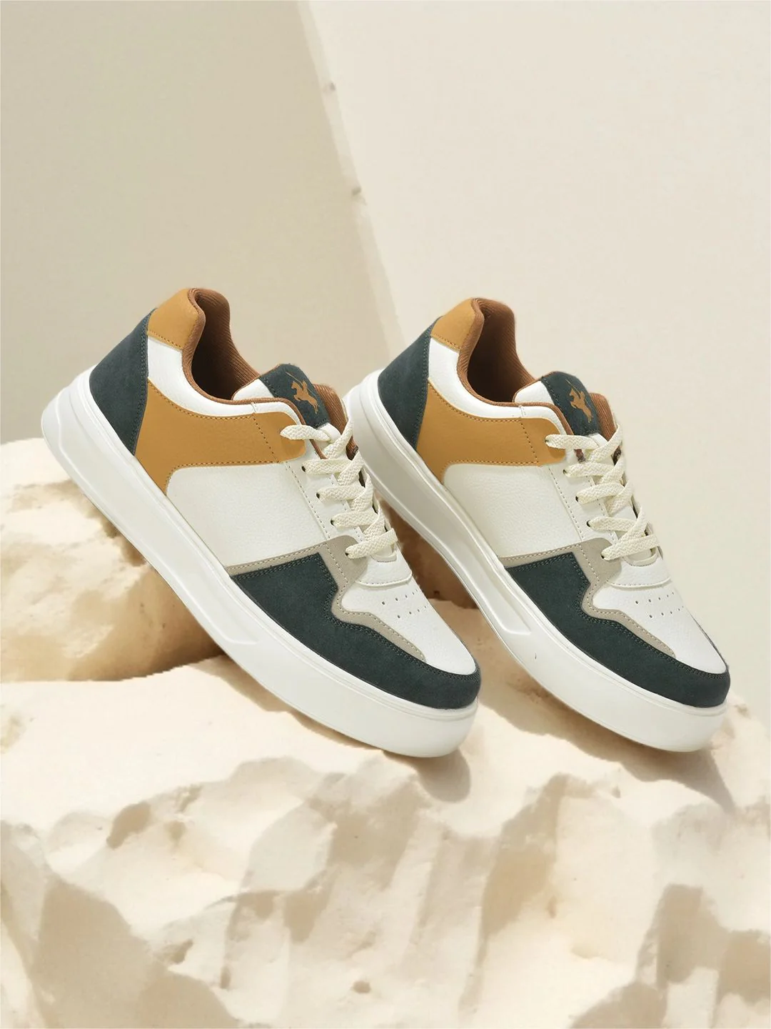 Sneaker for Men | Lightweight & Comfortable with Cushioned Insole PU Upper EVA Sole Lace-Up Closure - Image 2