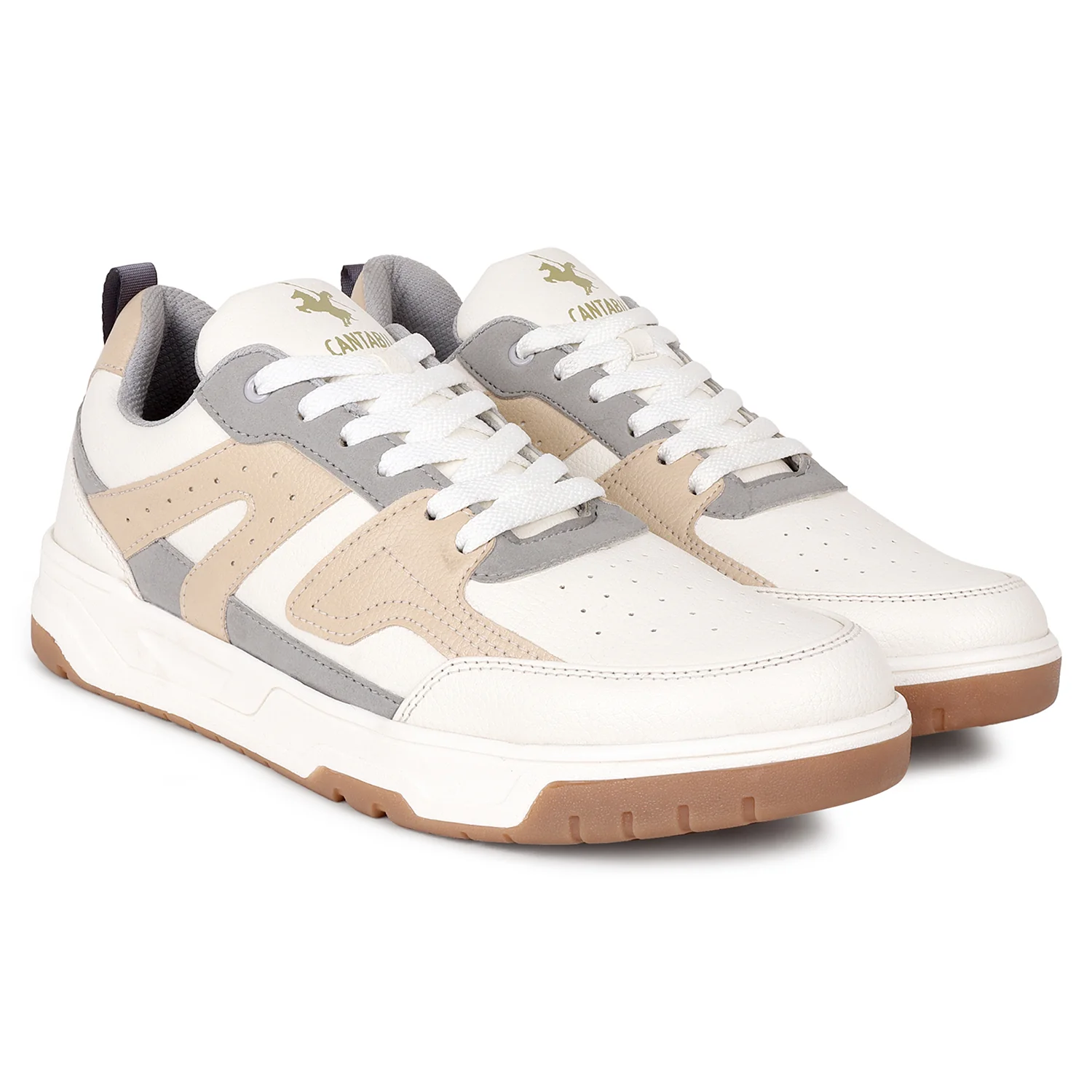 Sneaker Shoes for Men | Lightweight & Comfortable with Cushioned Insole Flynet Upper EVA Sole Lace Up Closure - Image 2