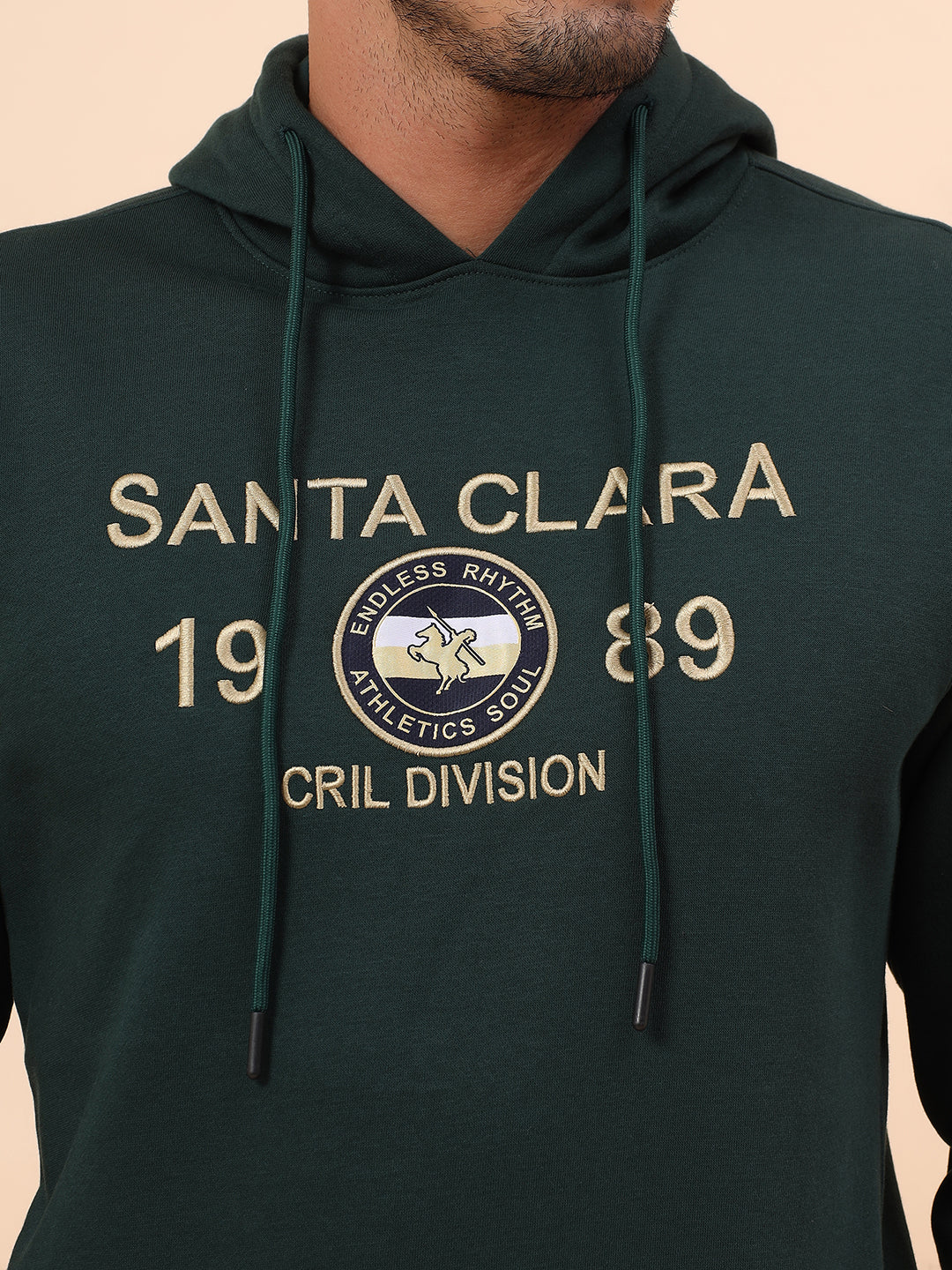 Sweatshirt for Men | Winter Wear Poly Cotton Fabric Pull-On Closure Hooded Neck Regular Fit Printed Pattern - Image 7