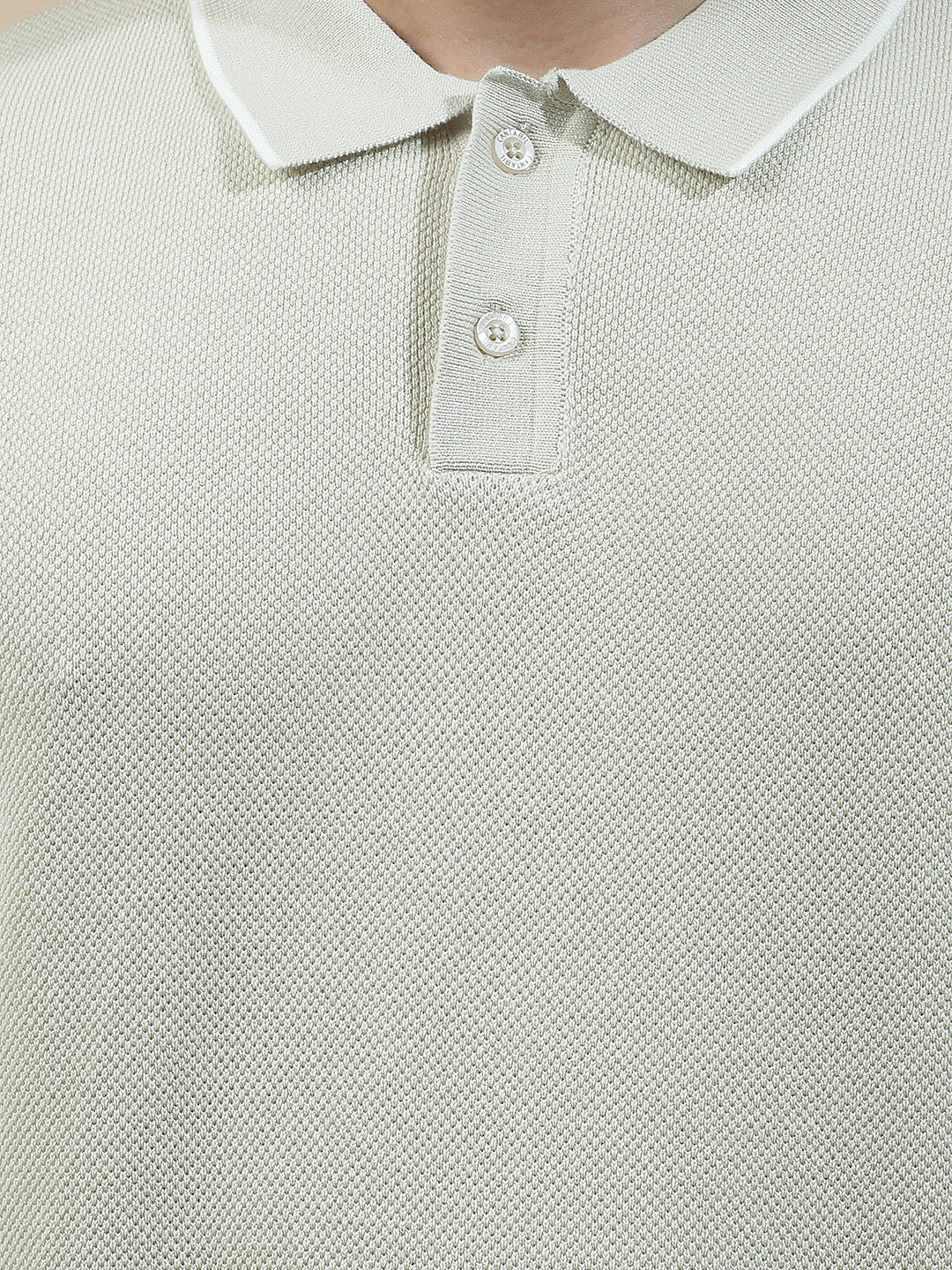 T-Shirt for Men | Breathable & Soft with Color Fastness Regular Fit Polo Neck Cotton Blend Fabric Solid Pattern - Image 6