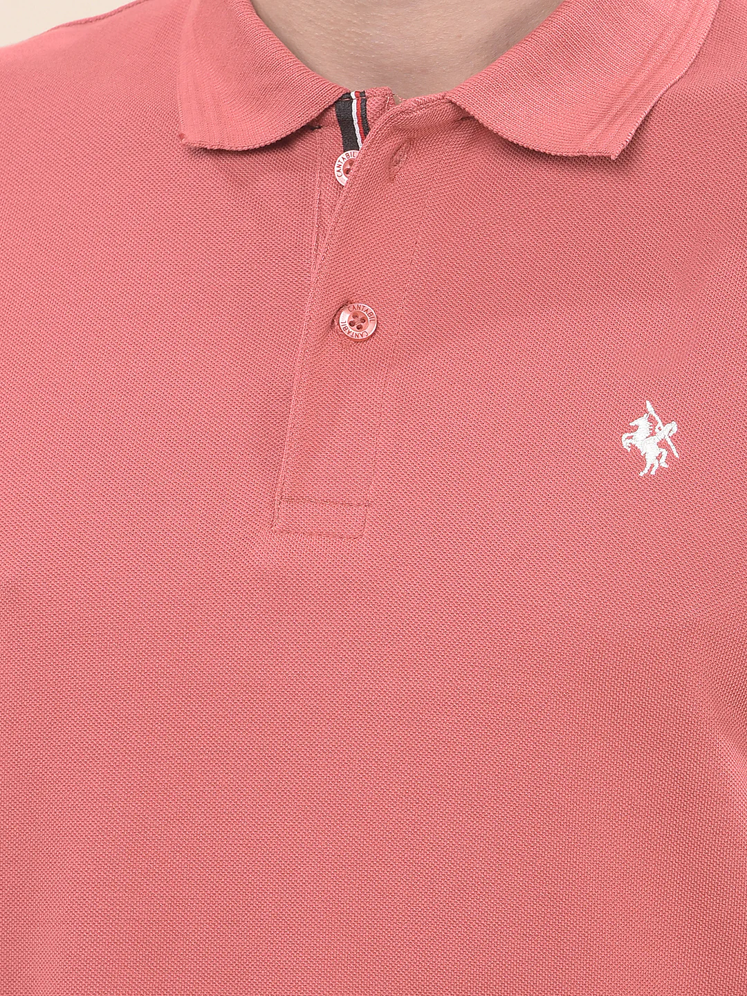 T-Shirt for Men | Breathable & Soft with Color Fastness Regular Fit Polo Neck Poly Cotton Fabric Solid Pattern - Image 6