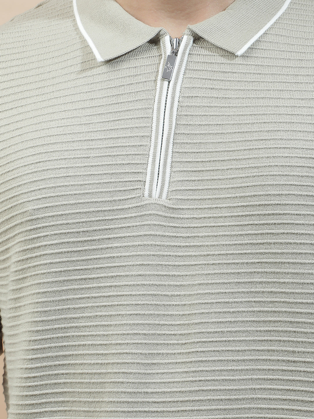 T-Shirt for Men | Breathable & Soft with Color Fastness Regular Fit Polo Neck Poly Cotton Fabric Solid Pattern - Image 6