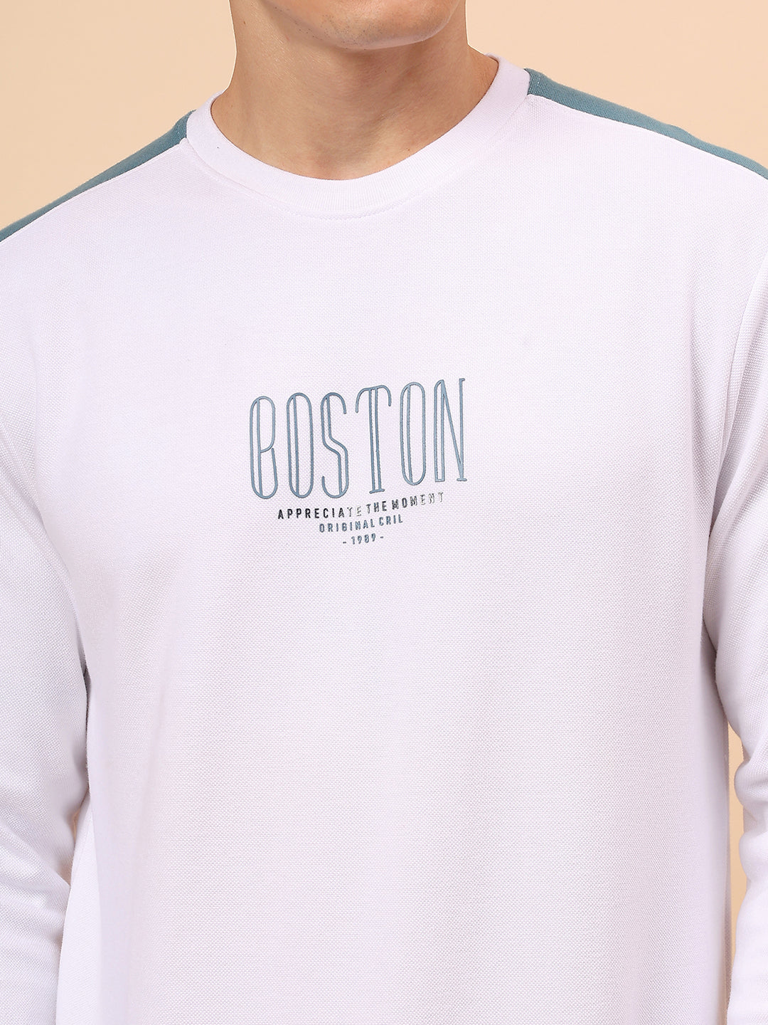 T-Shirt for Men | Breathable & Soft with Color Fastness Regular Fit Round Neck Poly Cotton Fabric Printed Pattern - Image 7