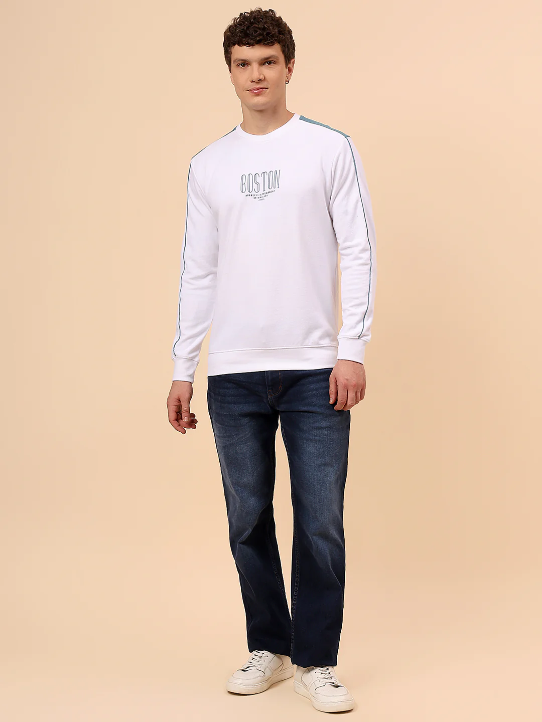 T-Shirt for Men | Breathable & Soft with Color Fastness Regular Fit Round Neck Poly Cotton Fabric Printed Pattern - Image 8