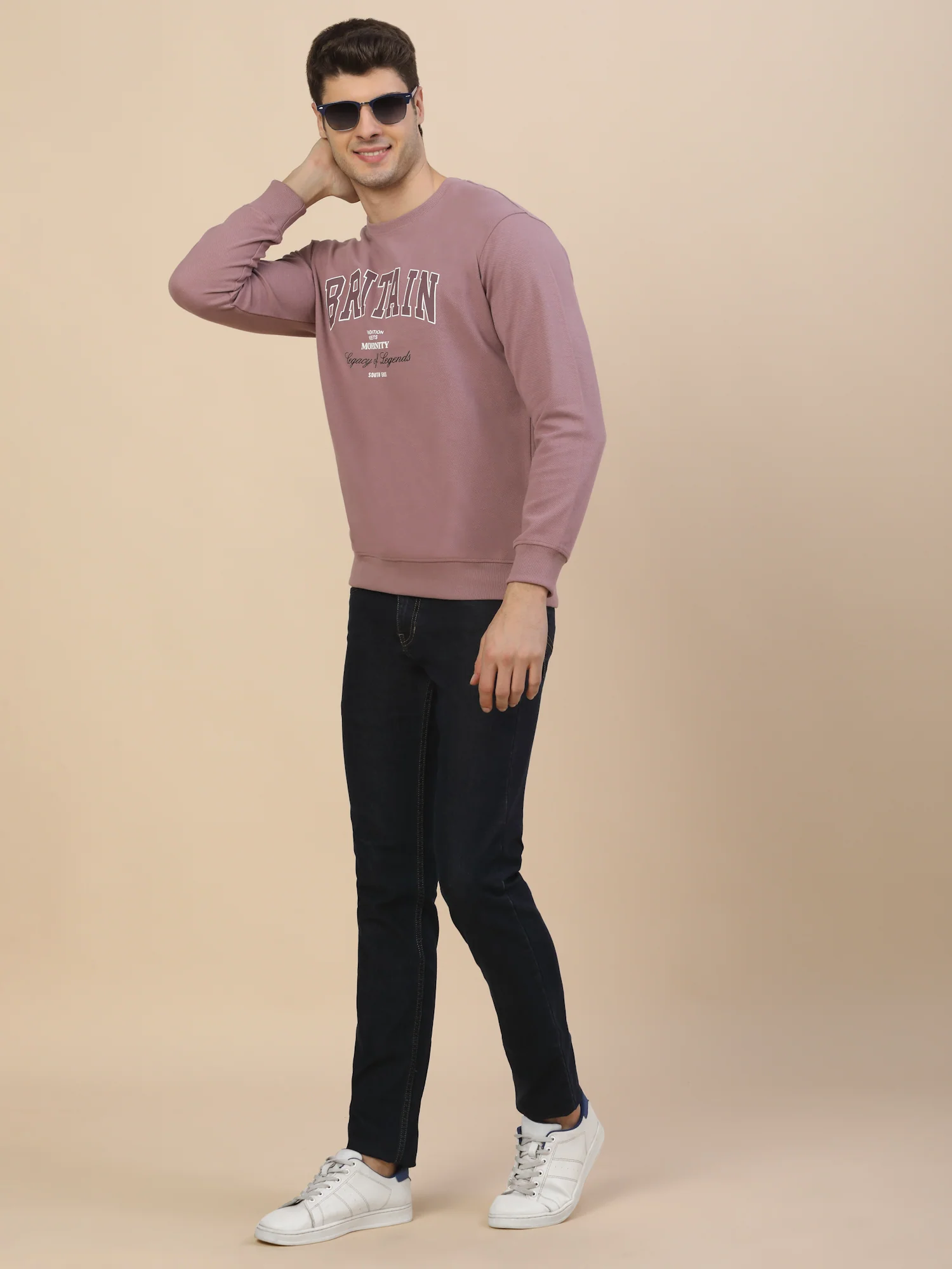 T-Shirt for Men | Breathable & Soft with Color Fastness Regular Fit Round Neck Poly Cotton Fabric Printed Pattern - Image 6