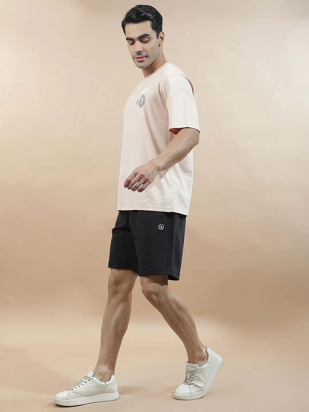 T-Shirt for Men | Breathable & Soft with Color Fastness Regular Fit Round Neck Poly Cotton Fabric Printed Pattern - Image 8