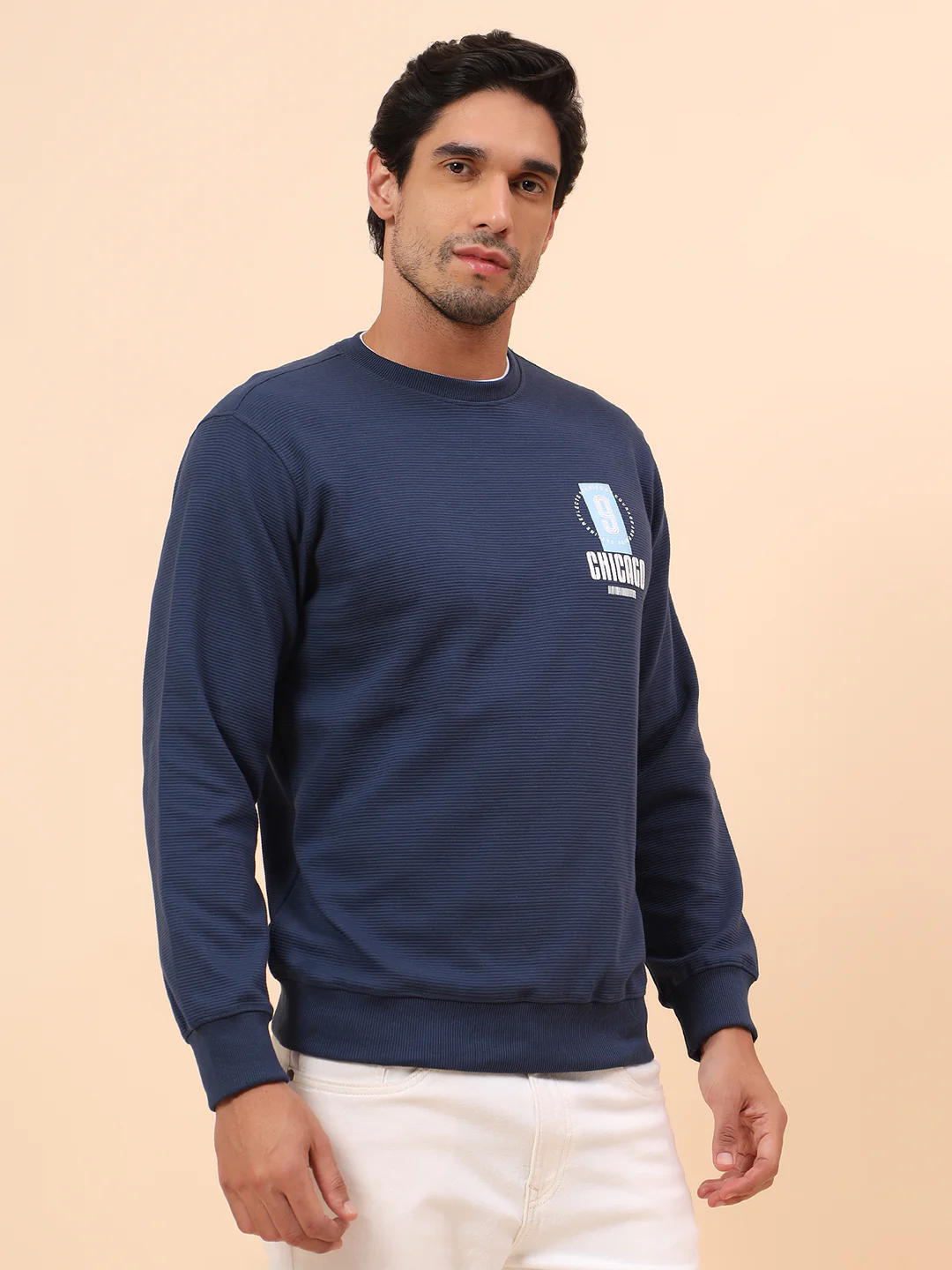 T-Shirt for Men l Breathable & Soft with Color Fastness Regular Fit Poly Cotton Fabric Printed Pattern - Image 5