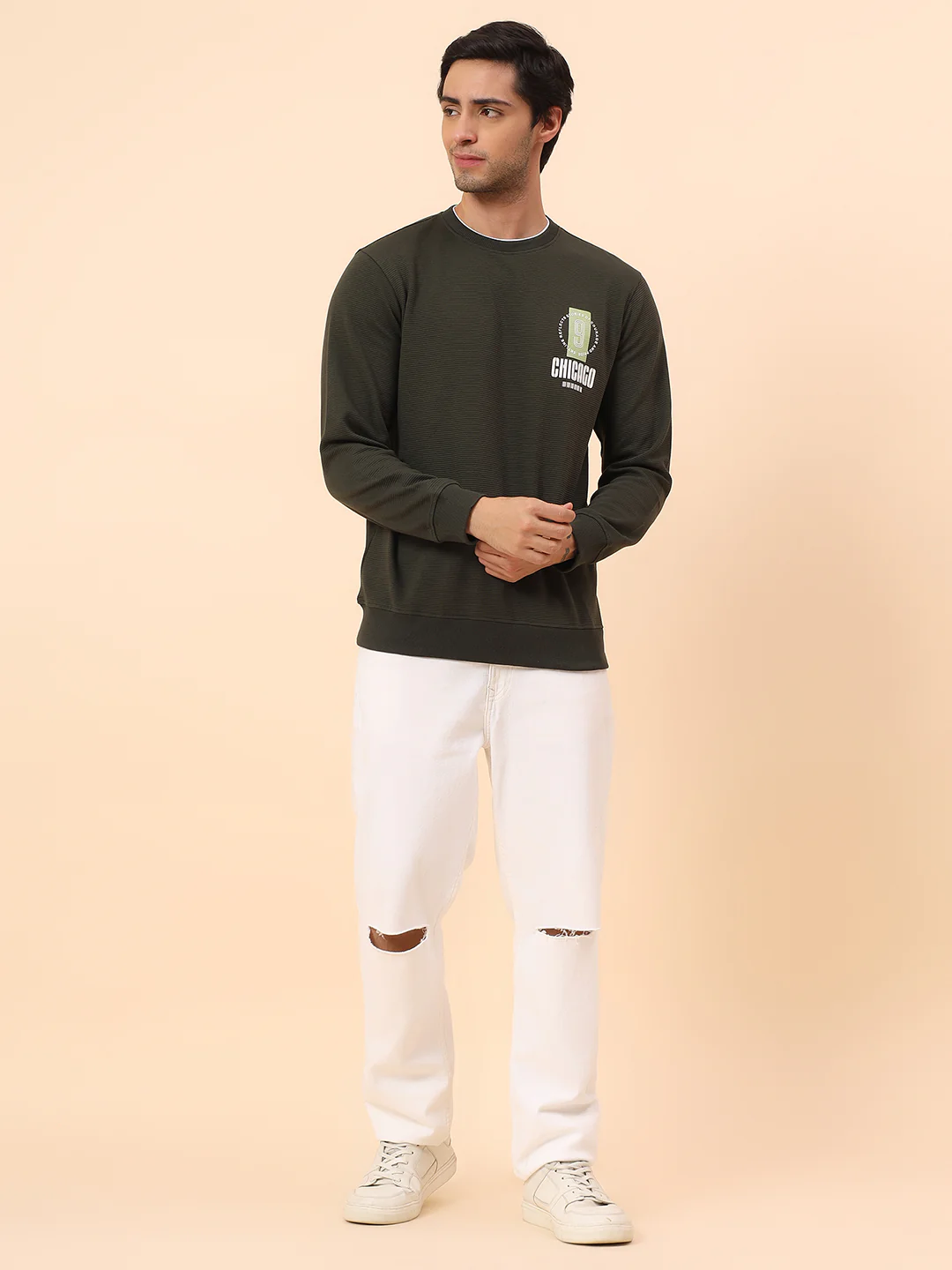 T-Shirt for Men l Breathable & Soft with Color Fastness Regular Fit Poly Cotton Fabric Printed Pattern - Image 8