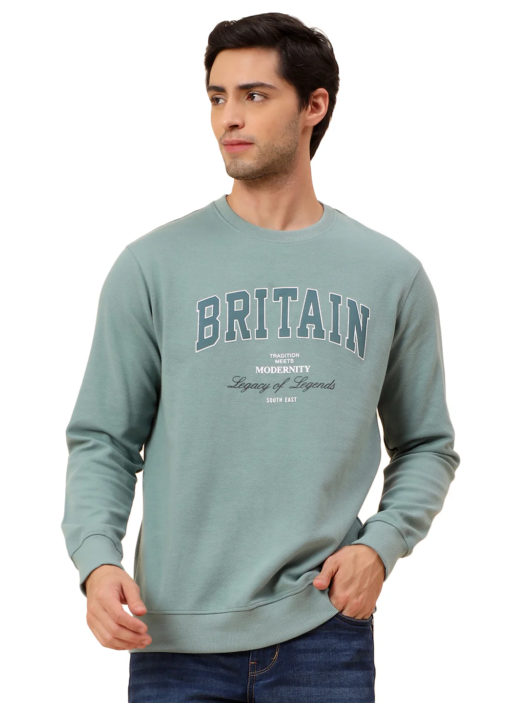 T-Shirt for Men l Breathable & Soft with Color Fastness Regular Fit Poly Cotton Fabric Printed Pattern - Image 9