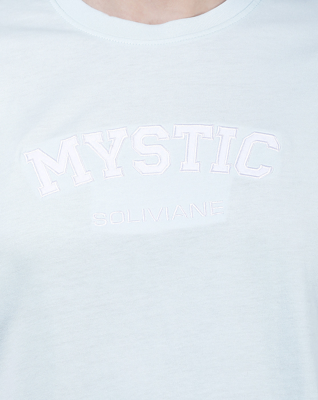 T-Shirt for Women l Breathable & Soft with Color Fastness Regular Fit Round Neck Poly Cotton Fabric Solid Pattern - Image 8