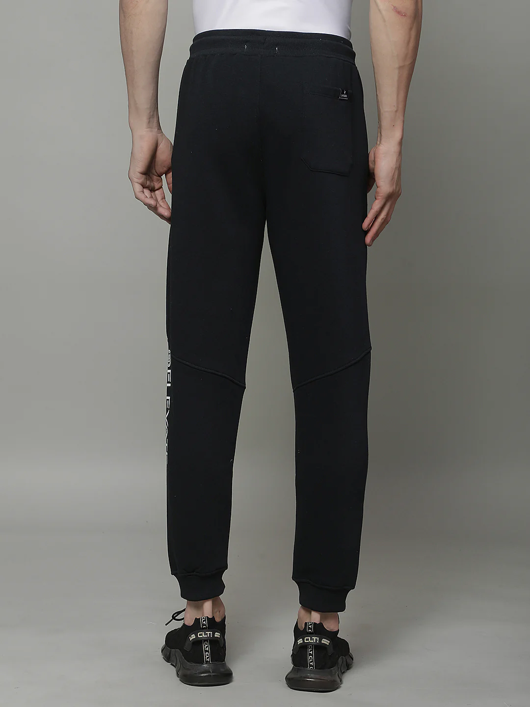 Track Pants for Men | Breathable & Soft with Color Fastness Regular Fit Fleece Solid Pattern Drawstring Closure - Image 10
