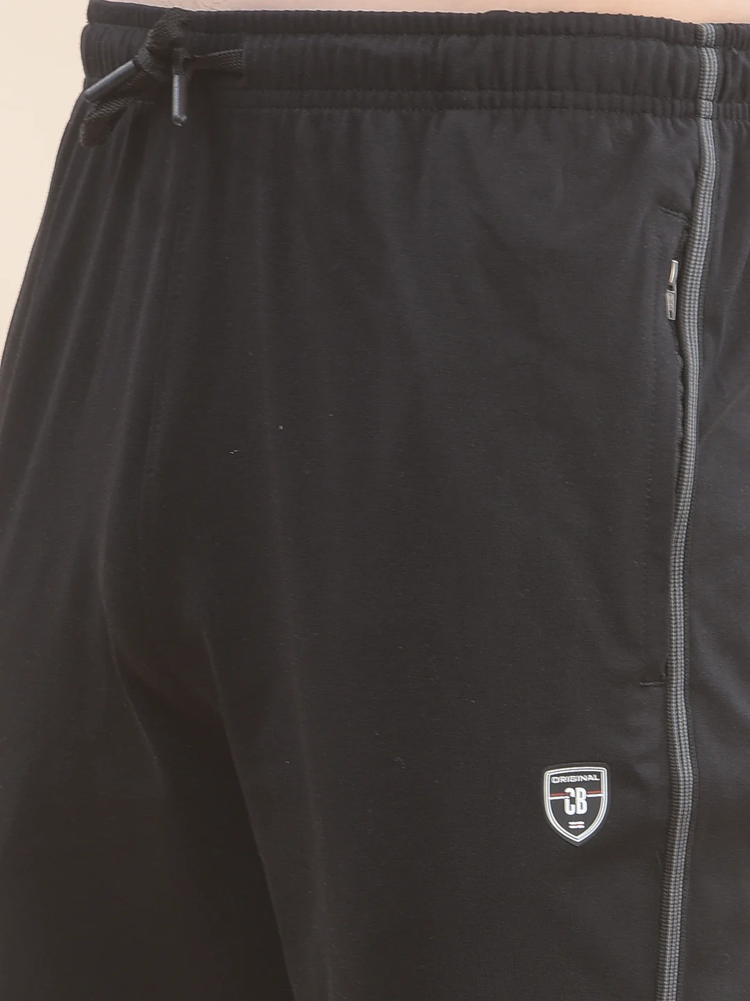 Track Pants for Men l Breathable & Soft with Color Fastness Regular Fit Poly Cotton Solid Pattern Drawstring Closure - Image 6
