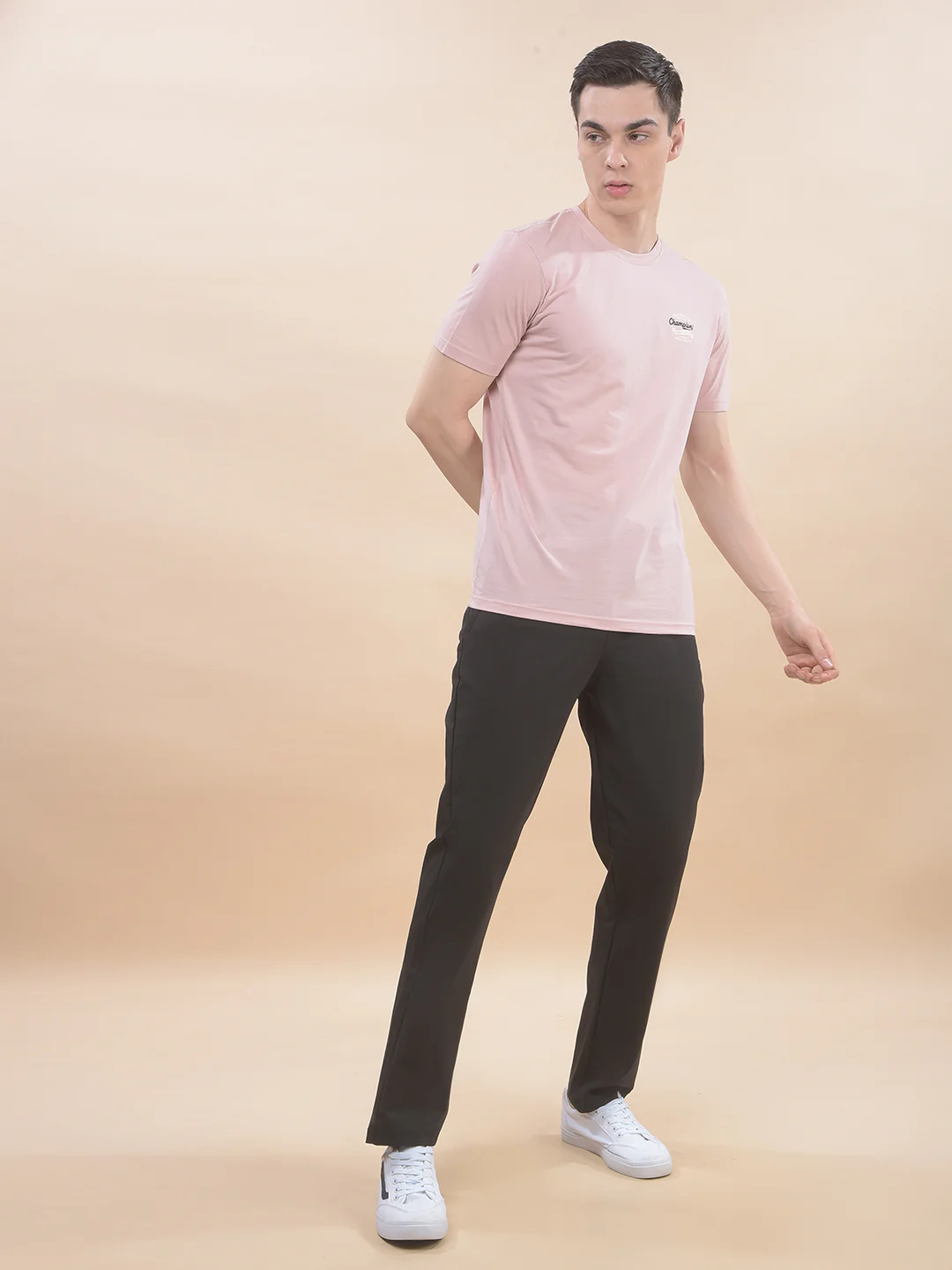 Track Pants for Men l Breathable & Soft with Color Fastness Regular Fit Polyester Solid Pattern Drawstring Closure - Image 7