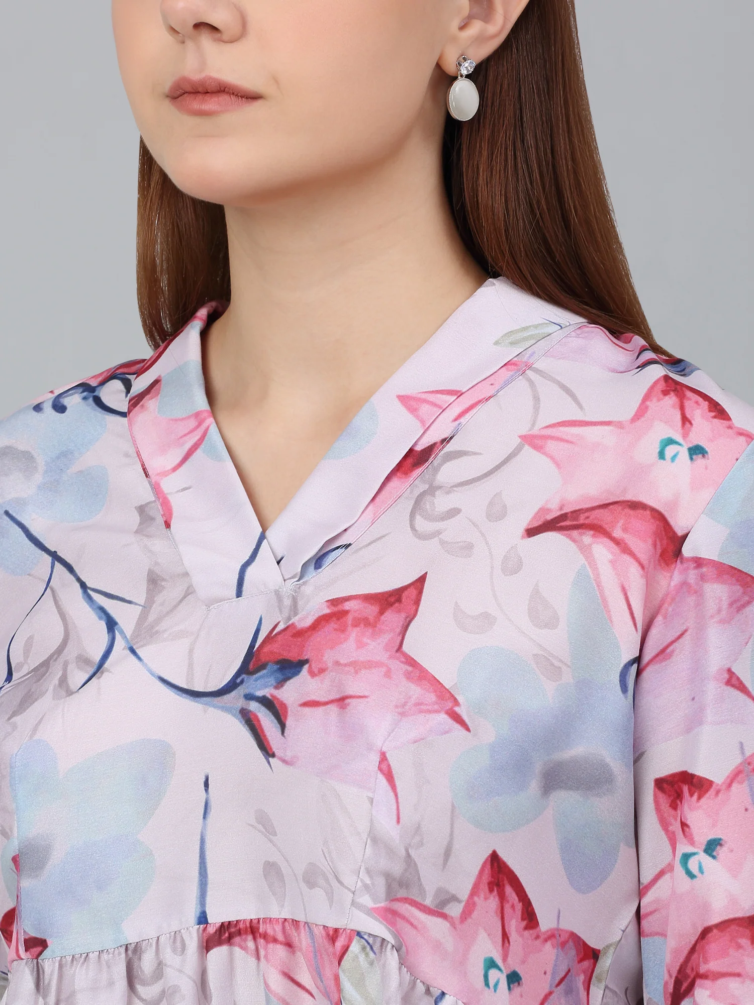 Women's Multicolor Printed Casual Co-Ord Set - Image 5